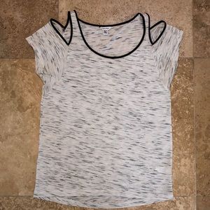 Calvin Klein cold shoulder top